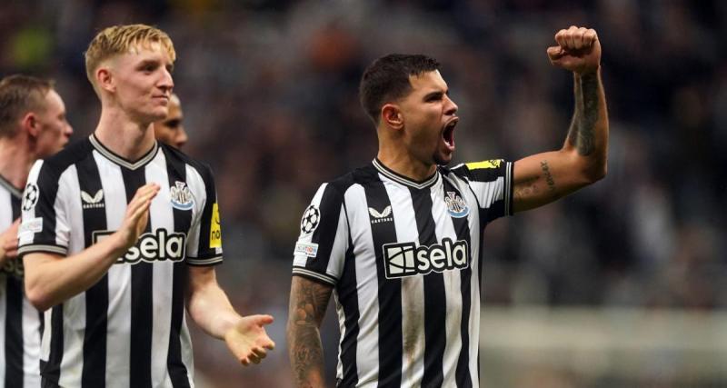  - Newcastle - PSG : très grosse fête dans le vestiaire des Magpies après la claque infligée aux Parisiens