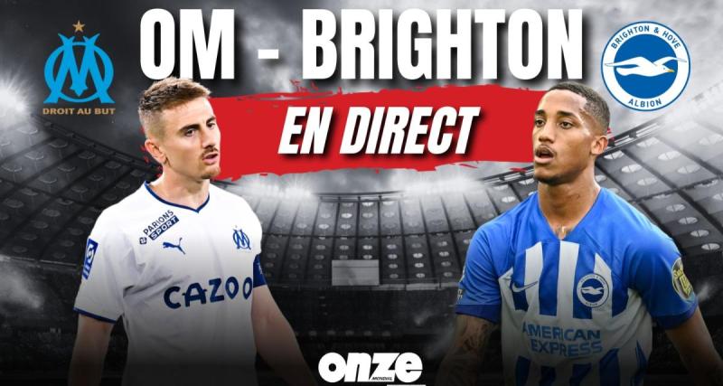  - Revivez OM - Brighton : match nul rageant pour les Olympiens, rejoints en fin de match sur un pénalty