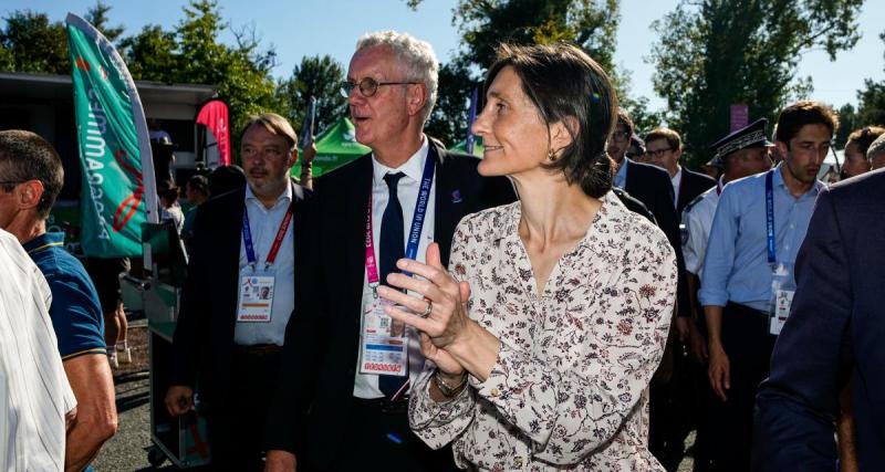  - Coupe du Monde 2030 : "Il faut qu'on arrive à réduire l'empreinte carbone", estime Amélie Oudéa-Castéra