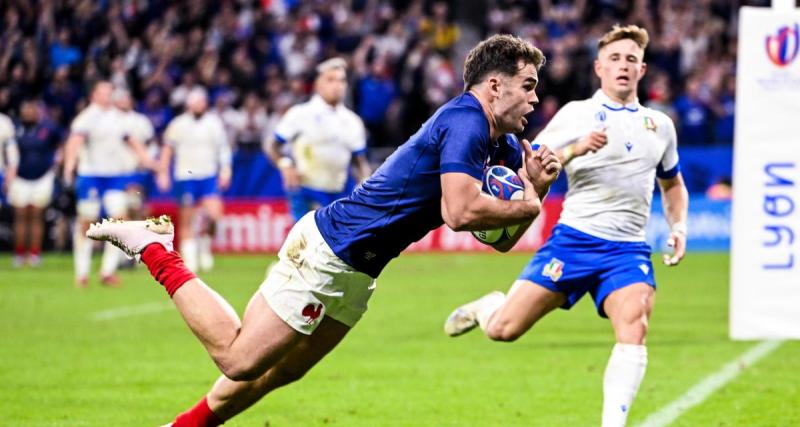  - XV de France – Italie : les Bleus impressionnent et filent en quarts après avoir détruit l’Italie 