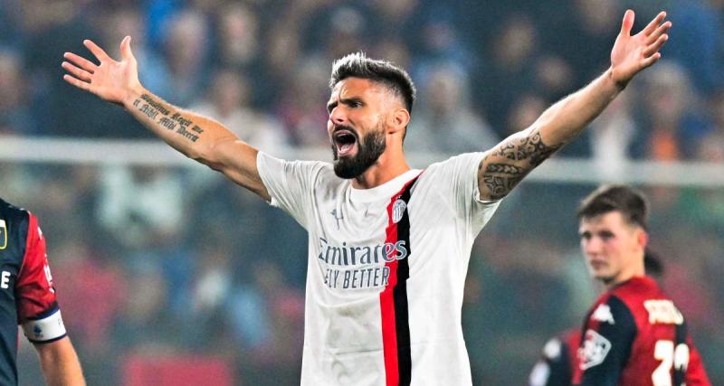  - AC Milan : la réaction géniale de Giroud, qui a terminé au poste de gardien