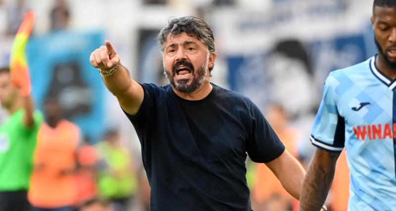  - OM : la réaction de Gattuso après le carton face au Havre