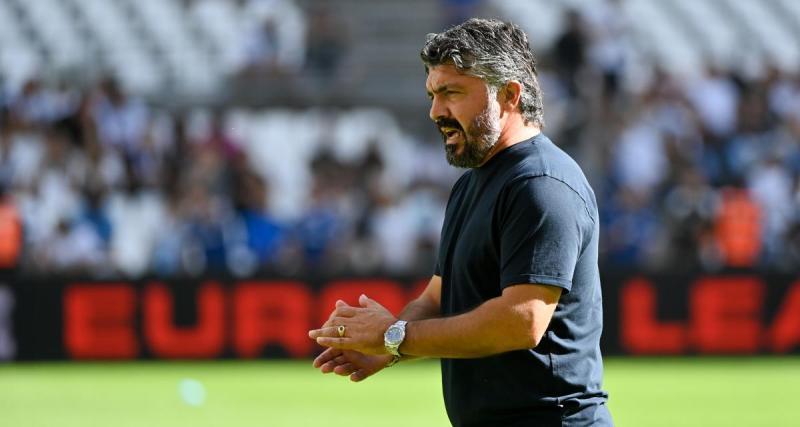 - OM : Gattuso remercie les supporters après la victoire contre Le Havre