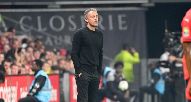  - Rennes - PSG : mécontent du début de match, Luis Enrique défend Mbappé