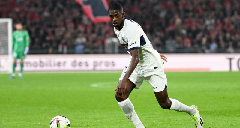  - Ousmane Dembélé (PSG) sur l'accueil du Roazhon Park : "Ça me fait énormément plaisir"
