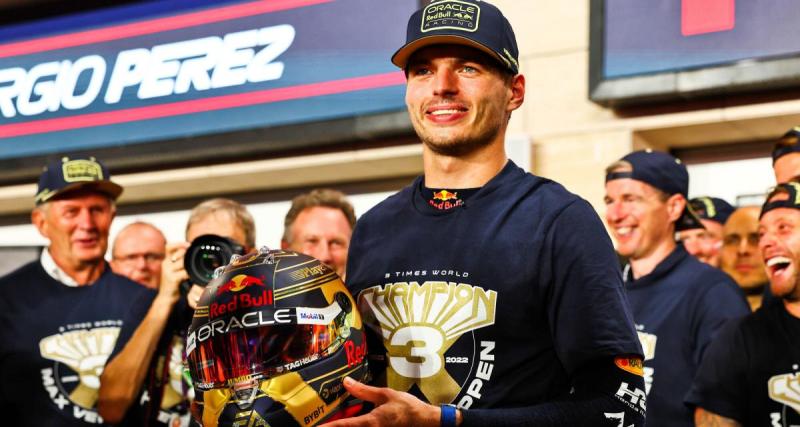  - F1 - Pour Max Verstappen, “Son troisième titre est le meilleur” 