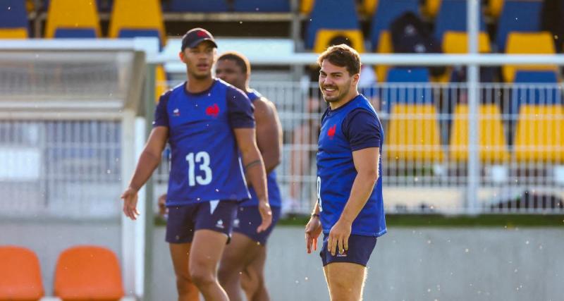  - XV de France : une grosse nouveauté à l'entraînement pour Antoine Dupont