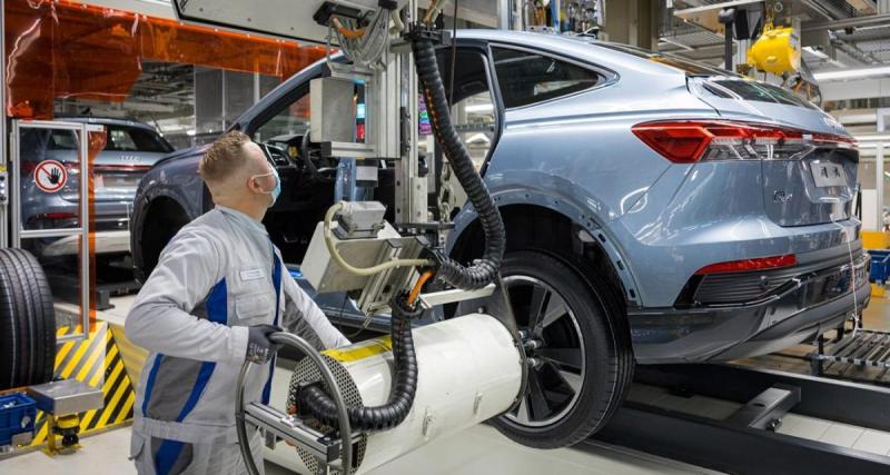  - Surcapacité Q4 e-tron : Audi réduit la production à Bruxelles