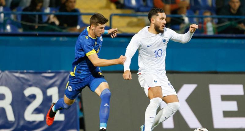  - Bosnie - France : secoués, les Espoirs disent merci à Cherki à la pause