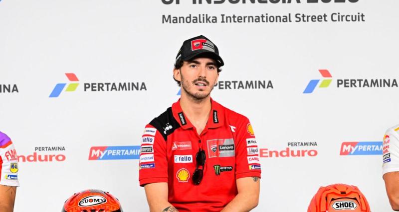  - MotoGP - GP d’Indonésie : La réaction de Francesco Bagnaia après la course : "J’ai donné le maximum"