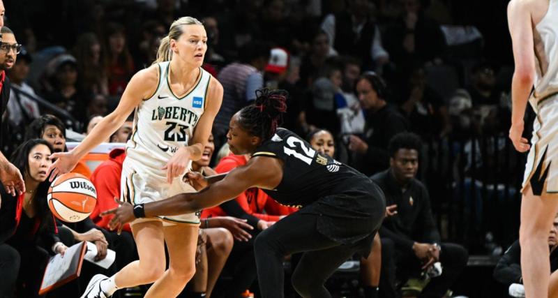  - WNBA : le New York Liberty rest en vie face aux Las Vegas Aces 