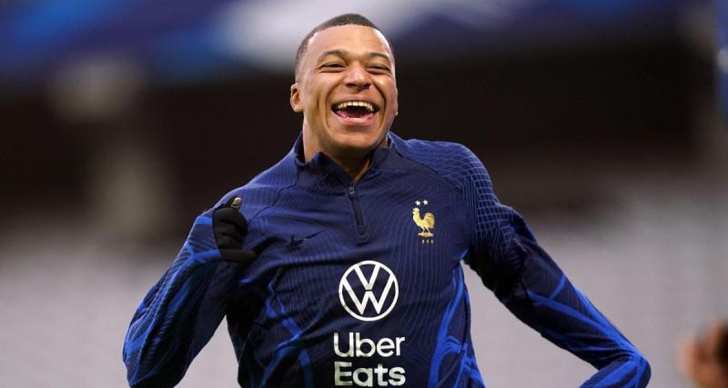  - Equipe de France : le but totalement fou de Mbappé à l'entraînement (VIDEO)