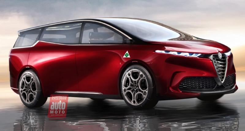  - Un futur van Alfa Romeo ? Non, ce n’est pas une vanne.