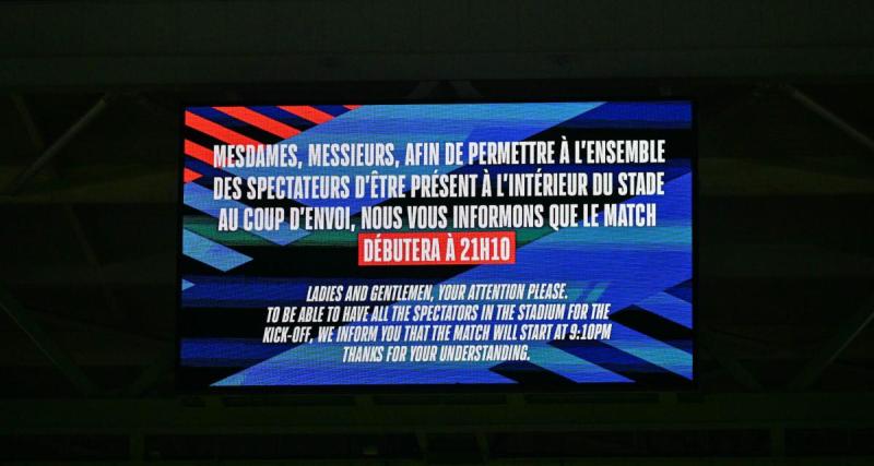  - France – Ecosse : pourquoi le match a été retardé de 10 minutes