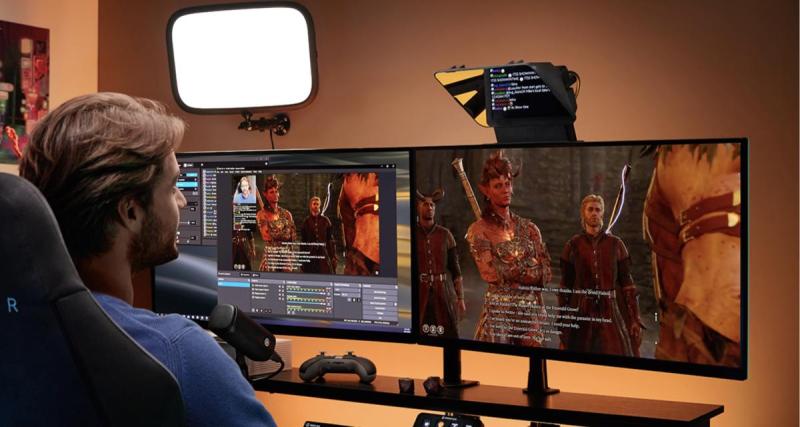  - Elgato rend la production vidéo facile et professionnelle avec le Prompter Compact