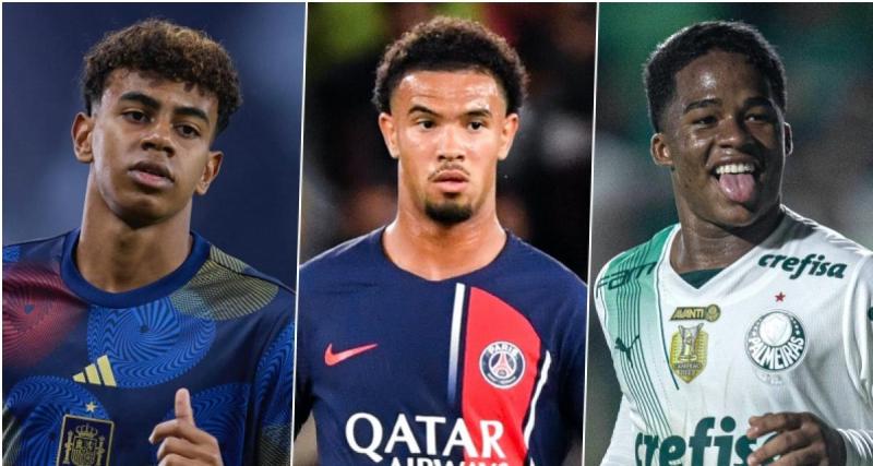  - Zaïre-Emery, Yamal, Endrick... le 11 des U18 les plus chers du monde !