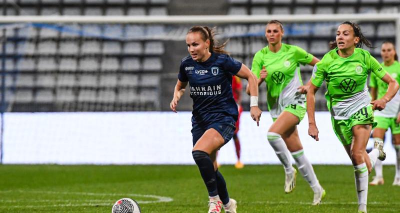  - Malgré un penalty raté par Thiney, le Paris FC mène à Wolfsburg à la pause