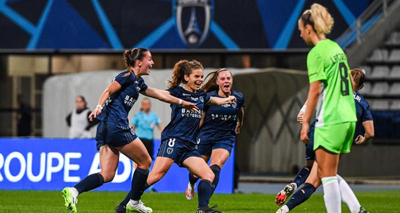  - Ligue des Champions (F) : le Paris FC s'impose à Wolfsburg et se qualifie pour les poules !