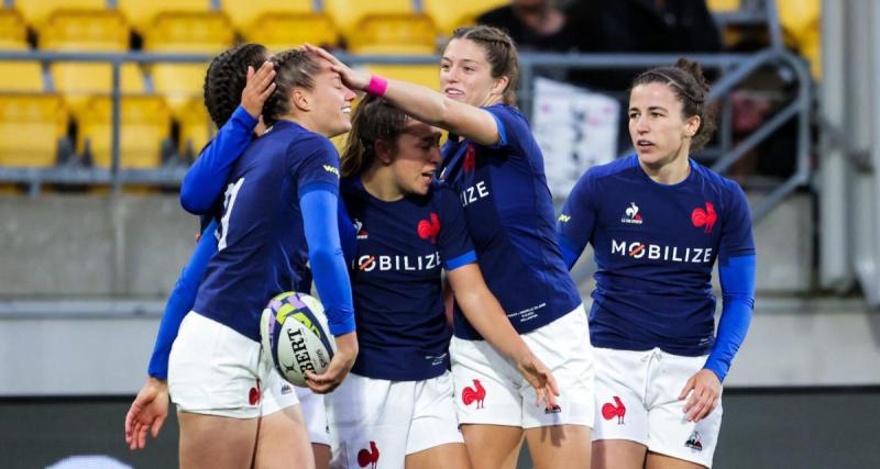  - XV de France (F) : immenses, les Bleues s'offrent les championnes du monde néo-zélandaises à Wellington !