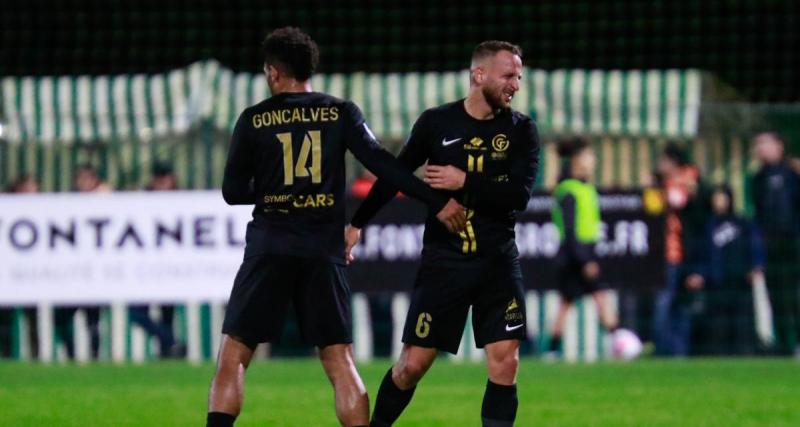  - GOAL FC : les images de joie dans le vestiaire après la première en N1 à domicile