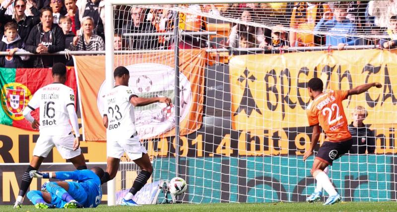  - Malgré une nette domination, Rennes mené par Lorient à la pause