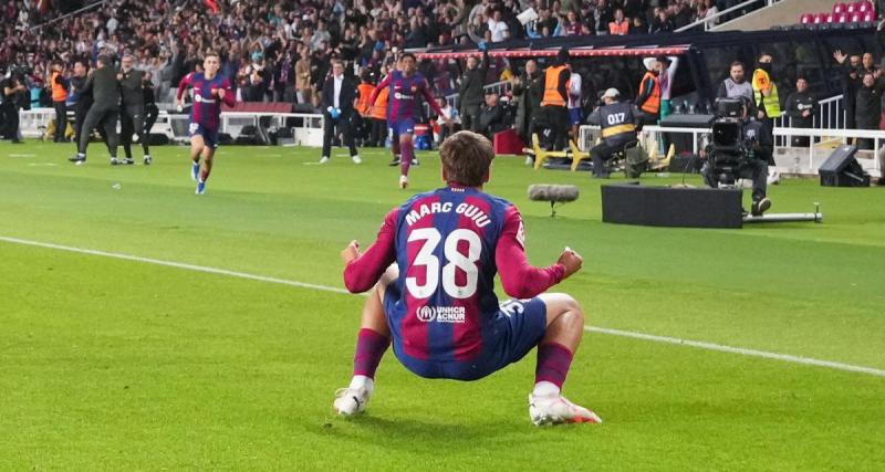  - Barça : la réaction incroyable de Marc Guiu, buteur pour sa première à 17 ans
