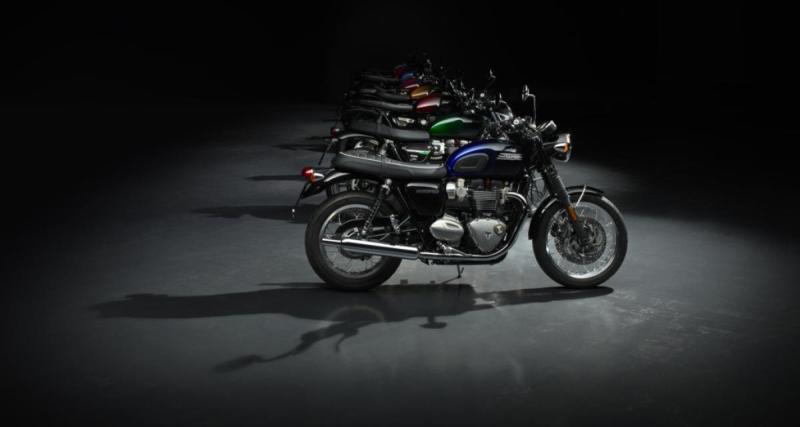  - Les nouvelles Bonneville Triumph dévoilent un côté obscur