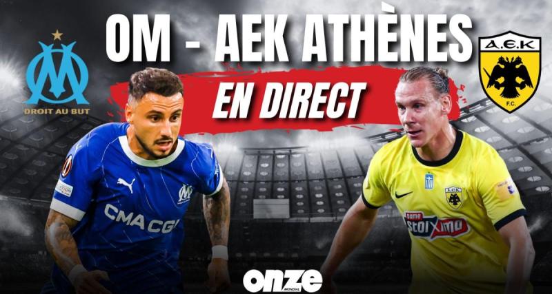  - Revivez OM-AEK Athènes : les Olympiens s'imposent et prennent la tête de leur groupe...