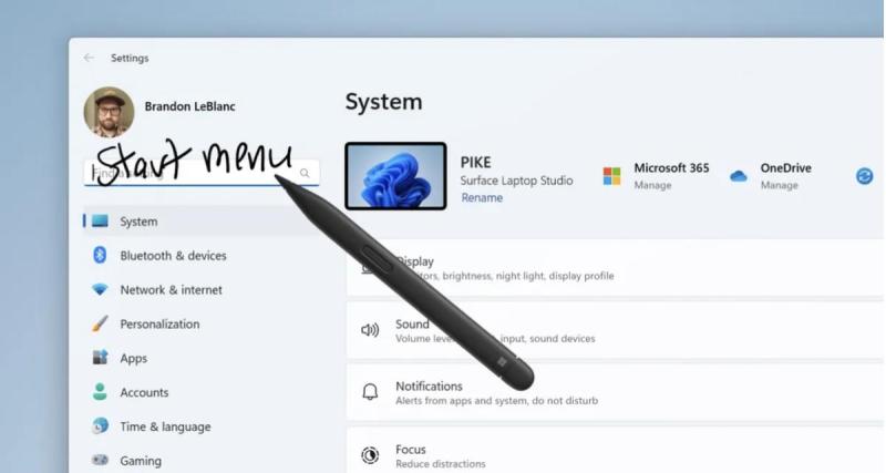  - Microsoft redéfinit l'écriture manuscrite dans Windows 11 avec Windows Ink