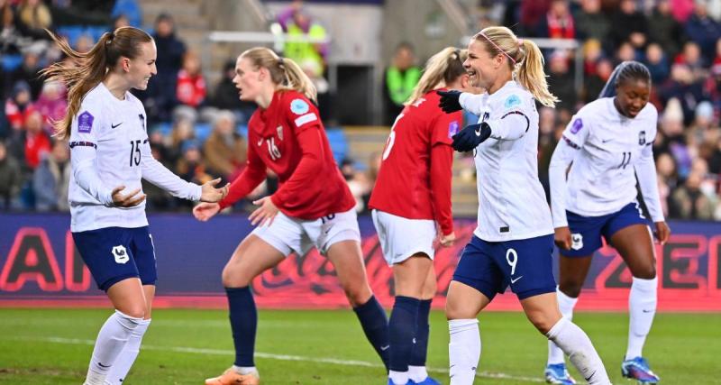  - Grâce à un but contre son camp, la France mène en Norvège à la pause