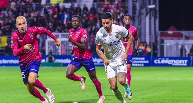  - Nice s'en sort à Clermont et prend provisoirement la tête de la Ligue 1
