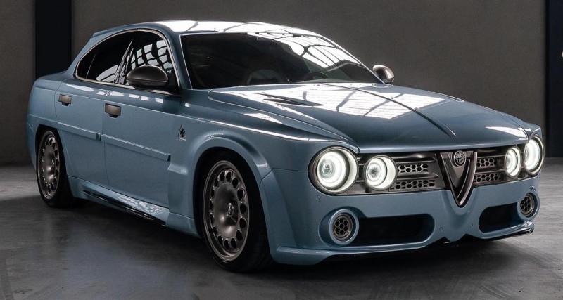 - Erreerre dévoile son terrible "restomod" Alfa Romeo Giulia