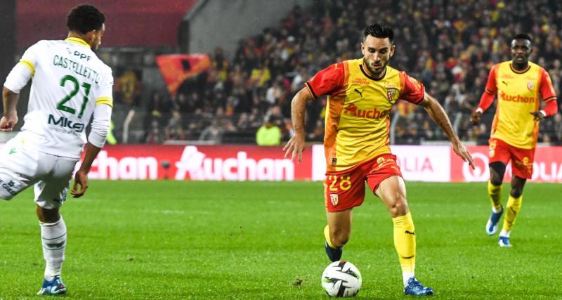  - À la pause, Lens mène au score face à Nantes