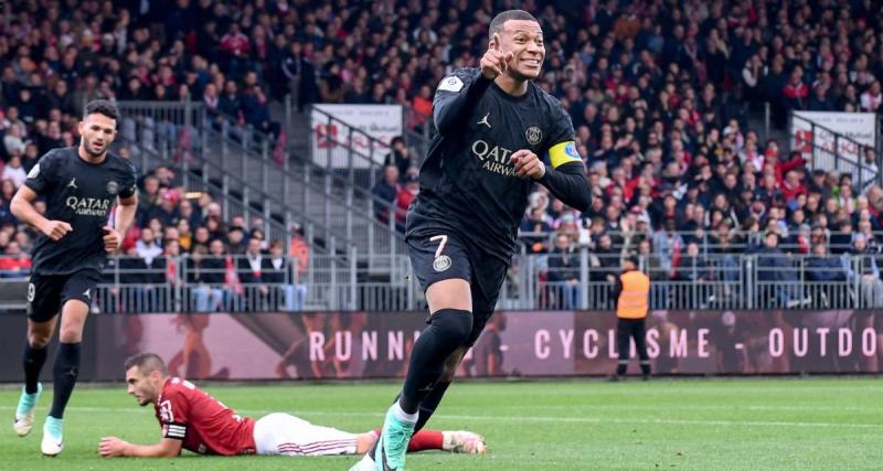  - Brest-PSG : Mbappé vrille et chambre le public brestois, grosse tension en fin de match