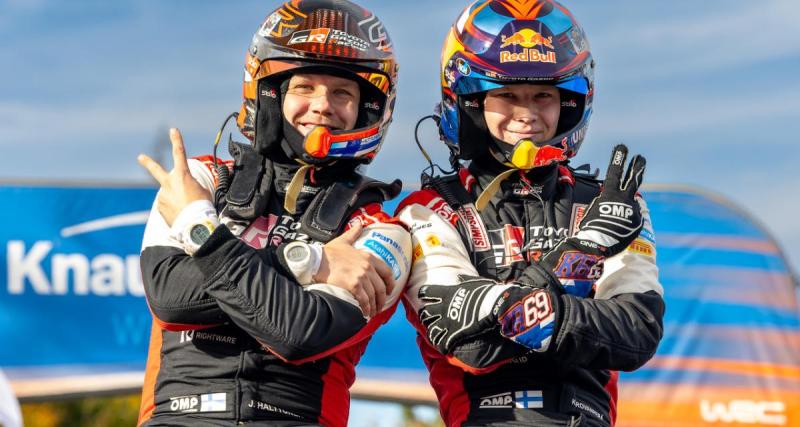  - Kalle Rovanperä champion du monde WRC 2023