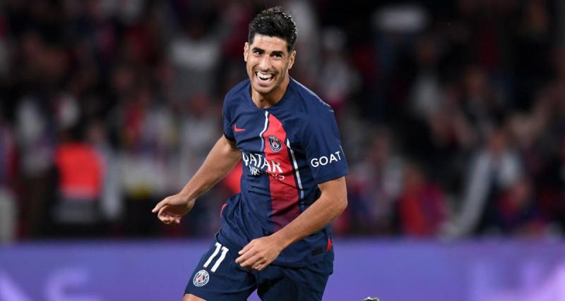  - PSG : Marco Asensio a fait son retour à l’entraînement collectif 