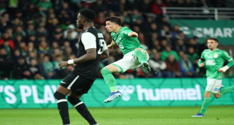  - ASSE - Angers : Bouchouari et Batlles ne cachent pas leur joie