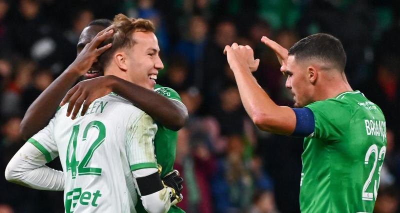  - ASSE : Green tient sa revanche, ses coéquipiers sont aux anges