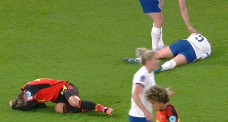  - Le choc tête contre tête hyper violent en Ligue des nations féminine