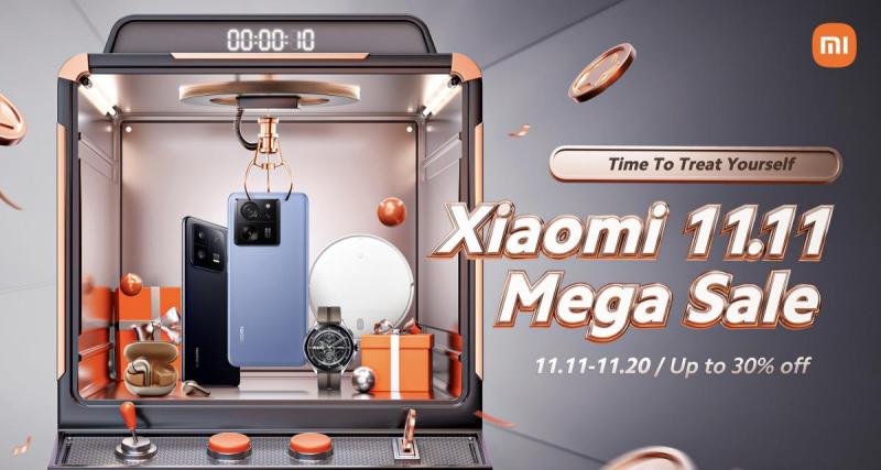  - Xiaomi annonce deux événements de vente majeurs : 11.11 Mega Sale et Black Friday