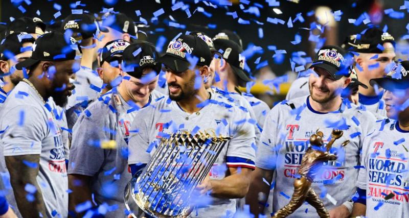  - MLB : les Texas Rangers sacrés champions pour la première fois de leur histoire 