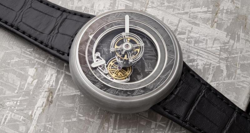  - Kross Studio présente une montre unique avec un cadran météorite