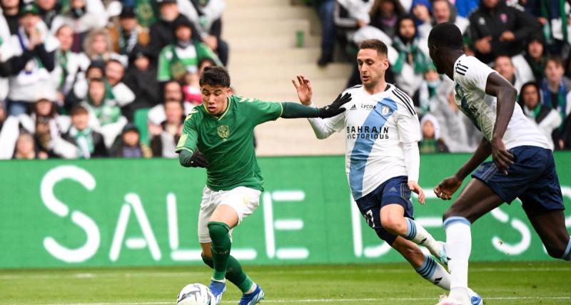  - Saint-Etienne et le Paris FC dos à dos à la pause
