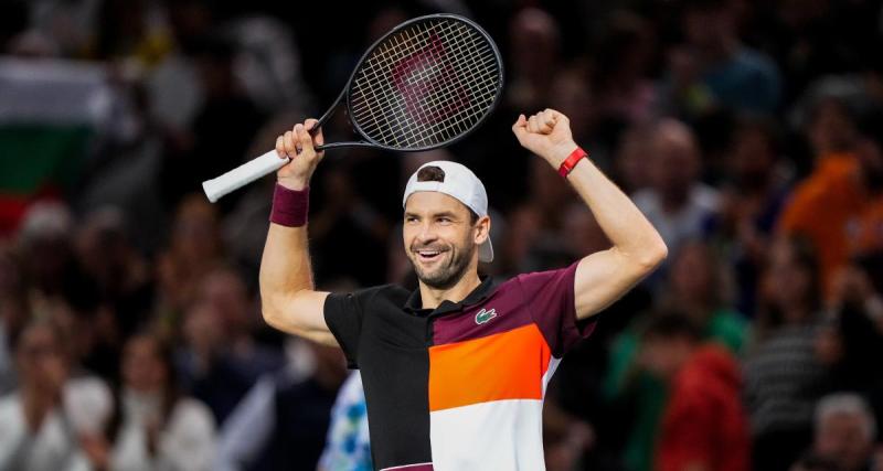  - Paris-Bercy : Dimitrov impressionne face à Tsitsipas et file en finale