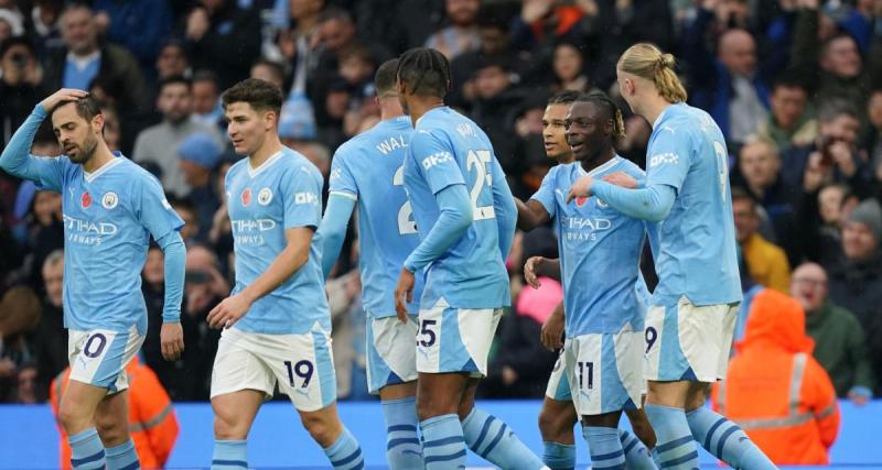  - Malgré la sortie d'Haaland à la mi-temps, Manchester City déroule contre Bournemouth et prend provisoirement la tête de la Premier League
