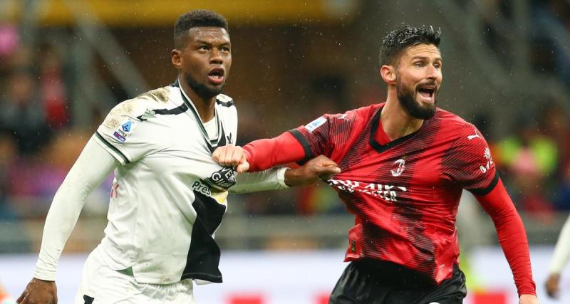  - L'AC Milan s'incline contre l'Udinese à trois jours de retrouver le PSG !