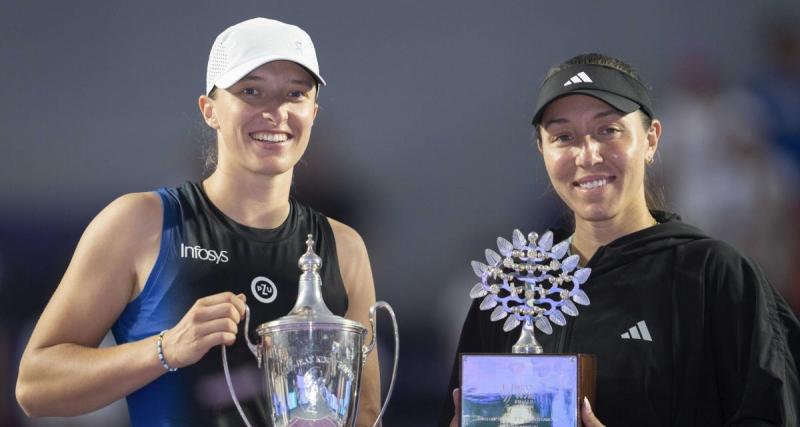  - WTA Finals : la très bonne blague de Jessica Pegula après avoir été giflée par Iga Swiatek en finale 