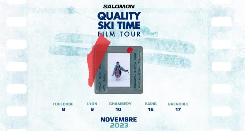  - QST Film Tour : La tournée des films Salomon commence demain