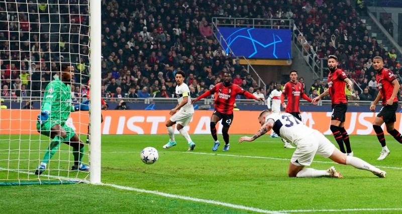 - 🚨 AC Milan - PSG : les deux équipes se répondent coup pour coup à la pause