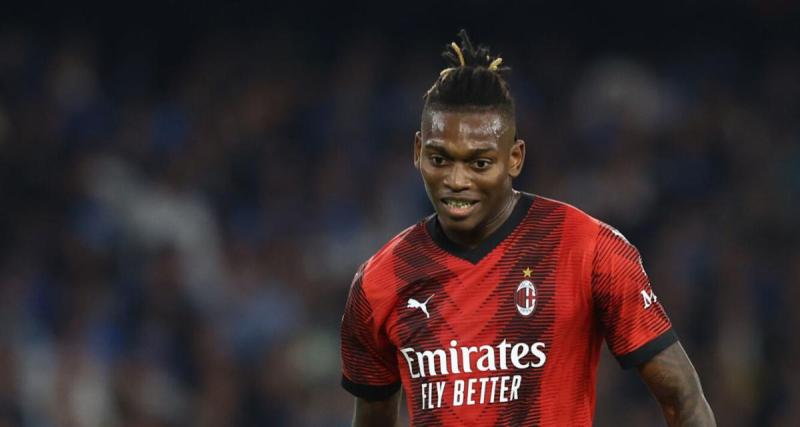  - AC Milan-PSG : Rafael Leao pense d'abord au collectif et complimente Kylian Mbappé